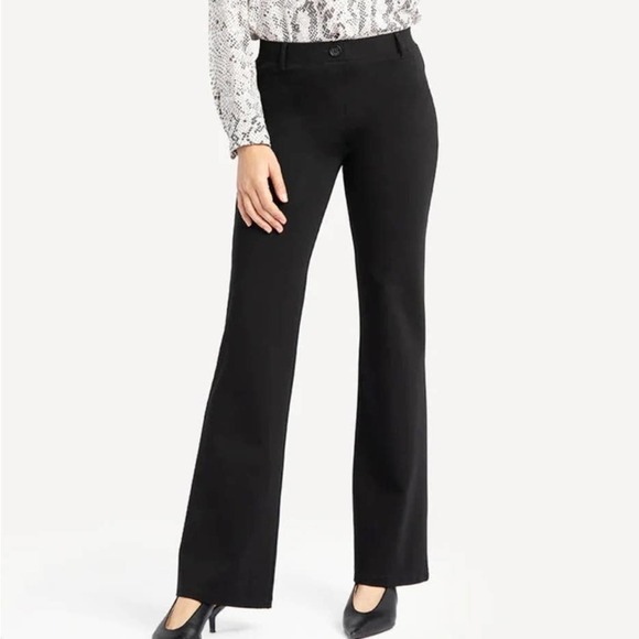 Betabrand Boot Cut Classic Dress Yoga Pant S Black Trousers‎ - Flawed - Picture 10 of 10